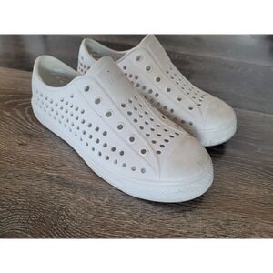 Saguaro White Slip On Sneakers Water Shoes Casual Comfort size‎ 5-6 #2